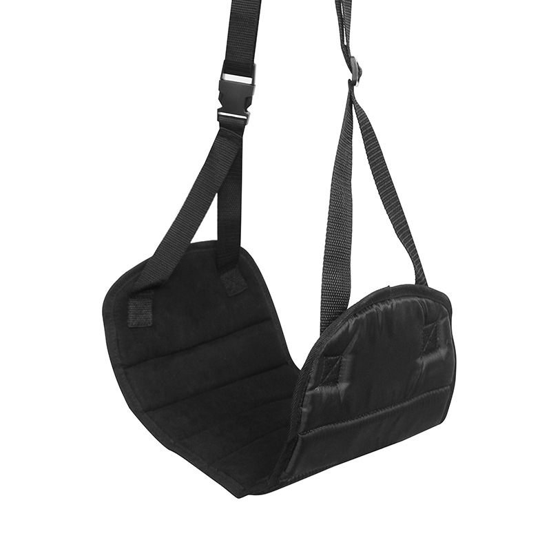 Folding high speed rail airplane travel pad office lunch break practical foot pad hammock - Image 4