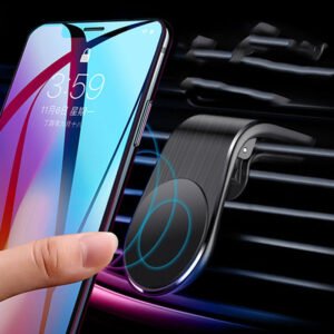 Magnetic Car Phone Holder Air Outlet Phone Holder Car Navigator Holder Metal Car Holder