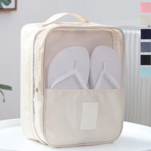 Twill Material Oxford Cloth Shoe Bag Travel Storage Three Shoe Bag Storage Bag Bag Travel Shoe Bag