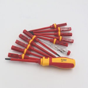 13 Pieces VDE Insulated Screwdriver Set High Voltage Screwdriver Set Electrician Set