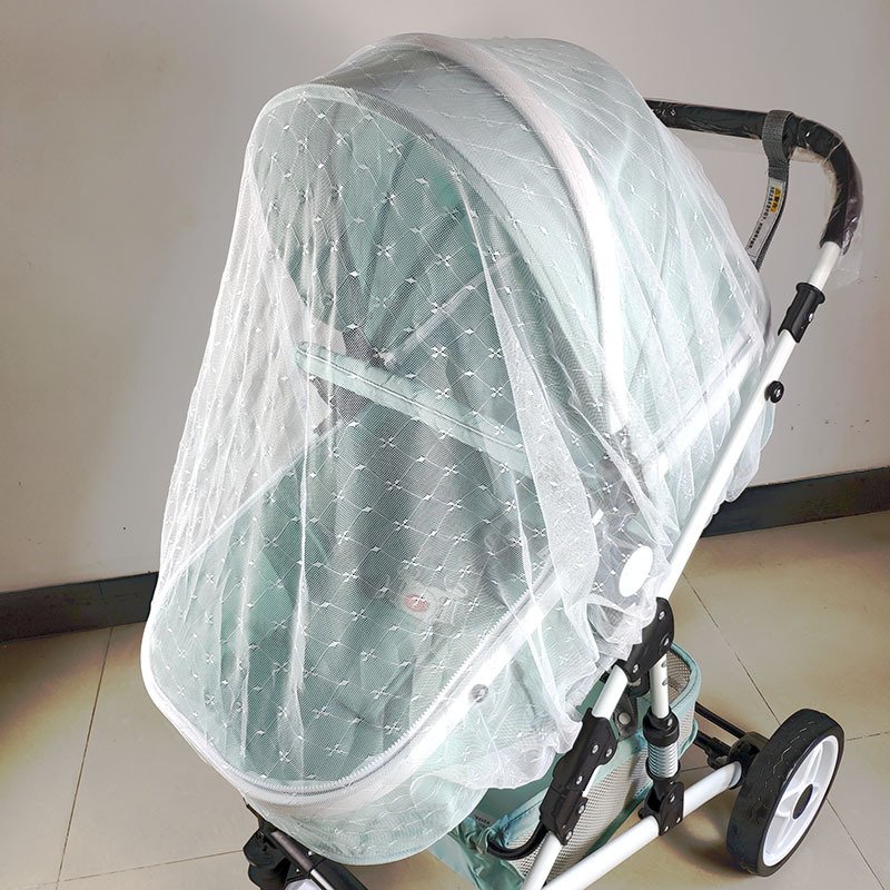 Special Offer Wholesale Increase Baby Carriage Mosquito Net Baby Stroller Encryption Full Cover Mosquito Net Universal Dust And Mosquito - Image 7