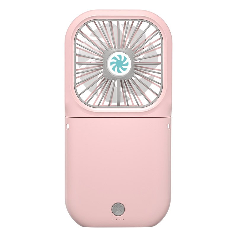 New Handheld Fan Charging Treasure Folding Hanging Neck Pocket Electric Fan Portable Mini Fan - Image 4