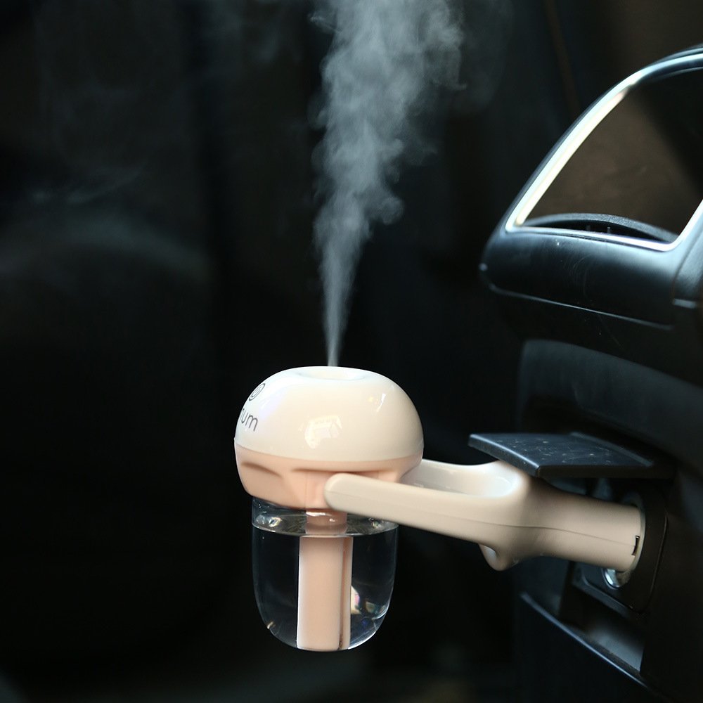 Car Aromatherapy Humidifier Car Charger Spray Humidification Purifier Negative Ion Air Purifier Creative