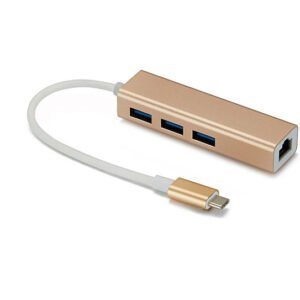 8152 USB to RJ45 Type-c cable adapter card USB3.0 HUB fast free drive hub