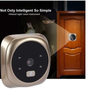 2.4 Inch Security Smart Doorbell Peephole Camera Electronic Cat Eye