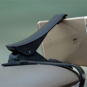 Rotary dashboard car phone holder