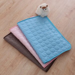Pet Mat Summer Cat Dog Sofa Mat Pet Supplies Cool Mat Ice Silk Cold Feeling Nest Mat Summer Dog Cooling Mat