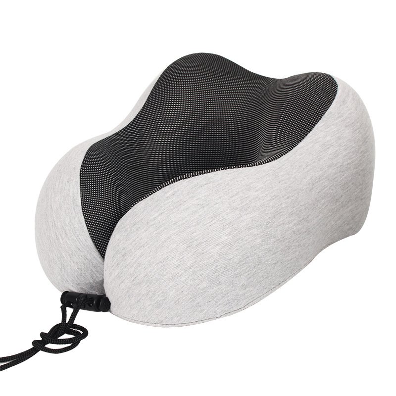 Amazon Explosive Cationic U-shaped Pillow Memory Foam Magnetic Cloth Neck Pillow Travel Neck Airplane Pillow U-shaped Pillow - Image 8