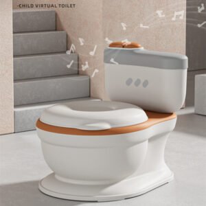 Portable Children's Toilet Seat Baby Boys Girls Home Use Potty Training Urinal Realistic Toddler Toilet Simulation Seat