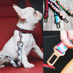 Dog Car Seat Belts Rear Seat Insert Car Traction Rope Car Pet Seat Belt Customization