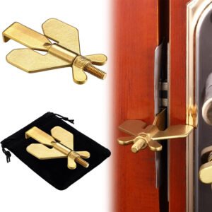 Hotel Anti-Theft Security Portable Door Lock Home, Apartment Offers Extra Privacy And Security Door Stopper