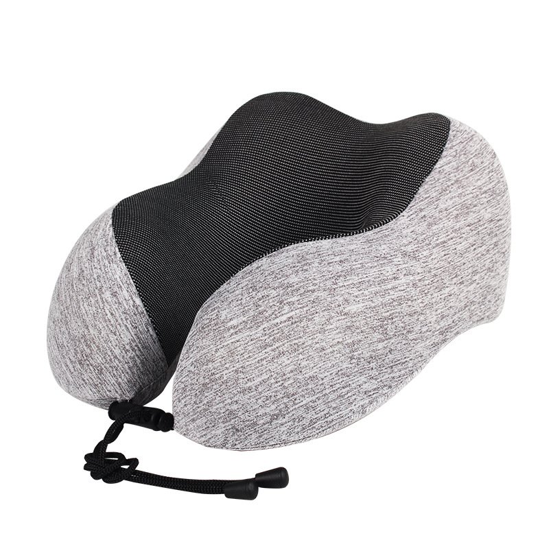 Amazon Explosive Cationic U-shaped Pillow Memory Foam Magnetic Cloth Neck Pillow Travel Neck Airplane Pillow U-shaped Pillow - Image 6