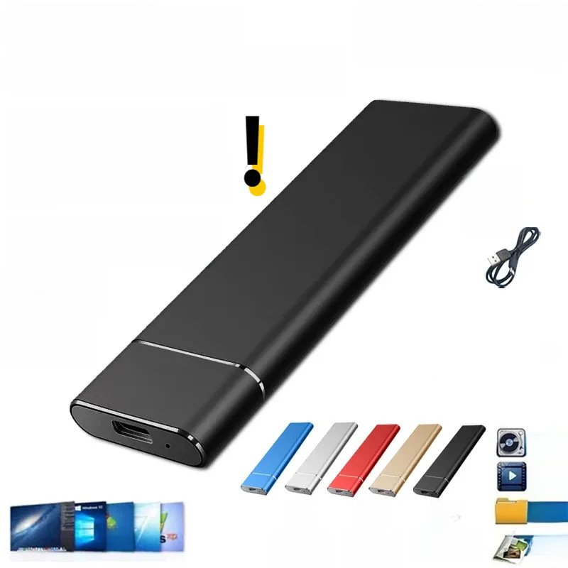 Cross Border M.2 Mini Solid State SSD High Speed Transfer 1TB 2TB 4TB 8TB Portable External Hard Drive