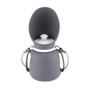 New Convenient Foldable Pet Water Bottle Accompanying Water Cup Outdoor Dog Walking Water Dispenser Pet Supplies