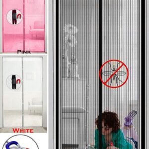Hot-selling Magnetic Soft Yarn Anti-Mosquito And Fly Vertical Strip Mesh Encryption Door Curtain 210*100WT01