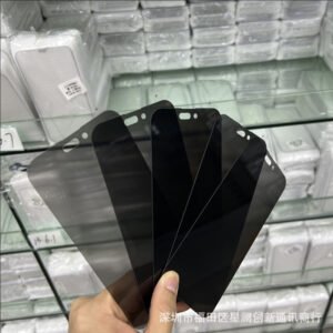 Applicable To Apple 13PROMAX Full-screen Coverage Privacy Film 12PRO Mobile Phone Film 14PROMAX Full Transparent Privacy Protection