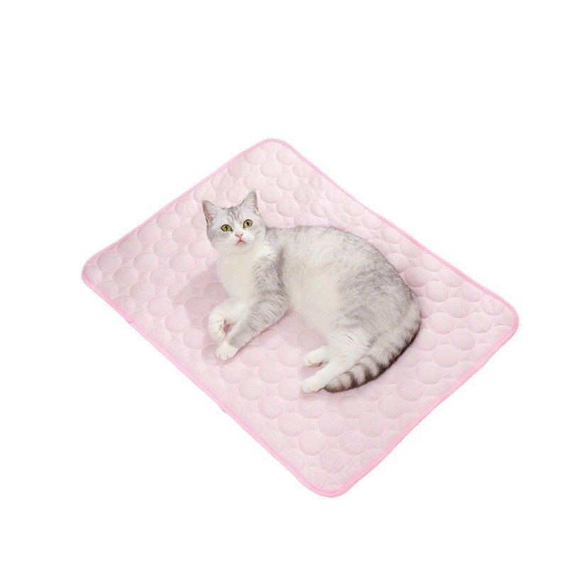 Pet Summer Ice Silk Mat Cooling Sleeping Mat Pet Sofa Mat Floor Mat Dog Ice Mat Spring And Summer Cat Cool Mat - Image 5