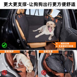 Pet Car Pad Load-bearing Car Pet Pad Dog Travel Hammock Rear Seat Pad Hard Plate Car Dog Kennel