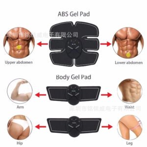 Abdominal Fitness Instrument Electric Smart Ems Fitness Equipment Home Fat-removing Massage Patch Abdominal Muscle Training Device Abdominal Muscle Patch