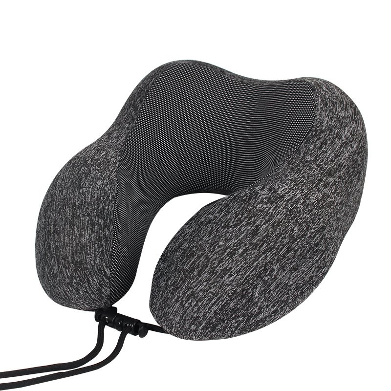 Amazon Explosive Cationic U-shaped Pillow Memory Foam Magnetic Cloth Neck Pillow Travel Neck Airplane Pillow U-shaped Pillow - Image 7