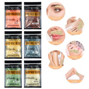 Reneesme 100g Hair Removal Wax Wax Rosin-Free Hair Removal Wax Bean Sticky Strong Hair Removal Wax 100g