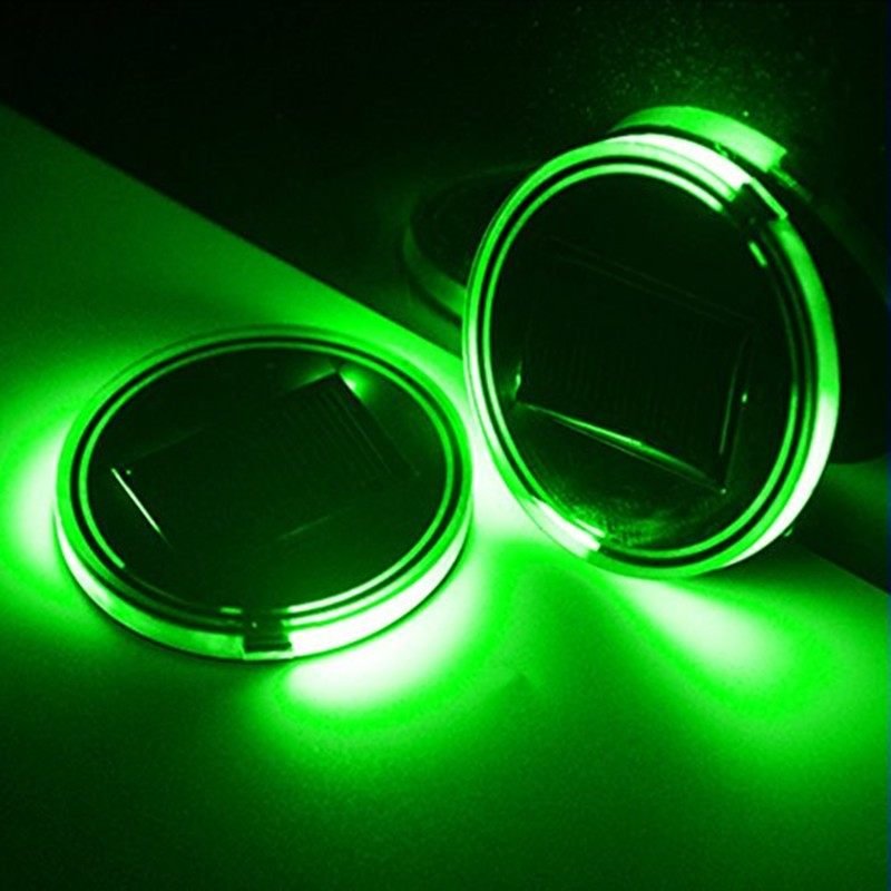 Solar Powered LED Cup Mats - Image 3