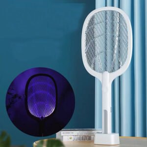 The New Big Qianniu Purple Light Mosquito Swatter Two-in-one With Rechargeable USB Fly Swatter Electric Spot Wholesale