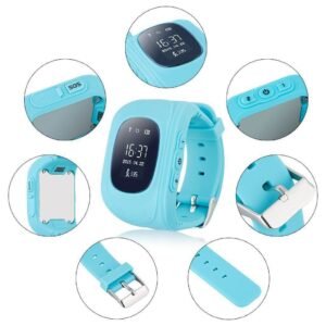 Anti Lost Smart Watch GPS Tracker SOS Security Alarm Monitor for Kids Baby Pets