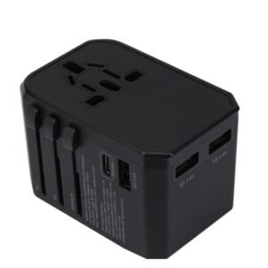 Wontravel JY 308PRO 45W 3 USB PD QC 3.0 Multifunction Worldwide Travel Charger Converter Adapter Plug